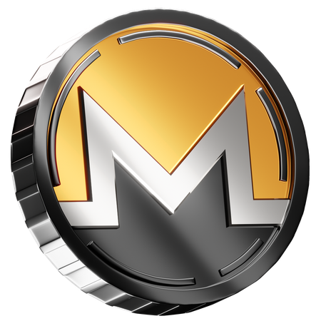 Monero  3D Icon