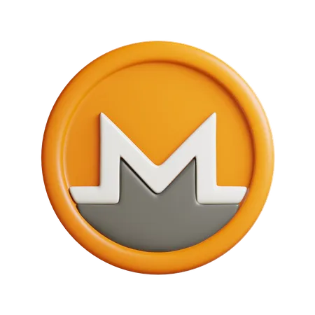 Monero  3D Illustration