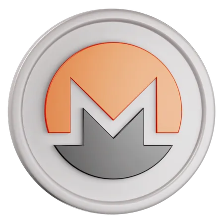 Monero  3D Illustration