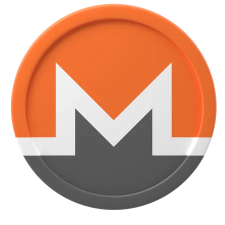 Monero  3D Illustration