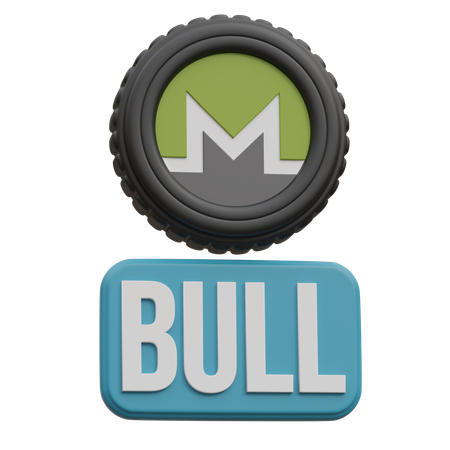 Taureau monero  3D Icon