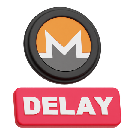 Monero Delay  3D Icon
