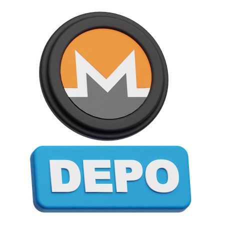 Monero Depo  3D Icon