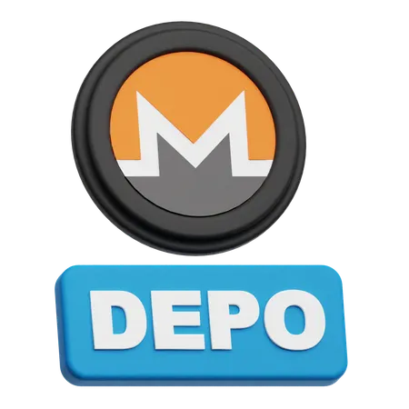 Monero Depo  3D Icon