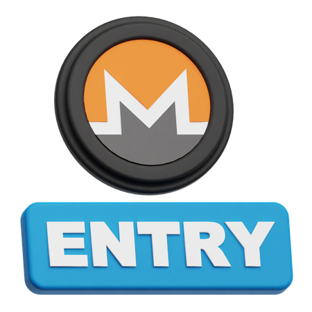 Monero Entry  3D Icon