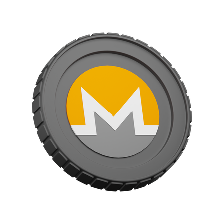 Monero-Krypto  3D Icon