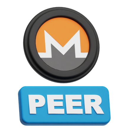 Moneroピア  3D Icon