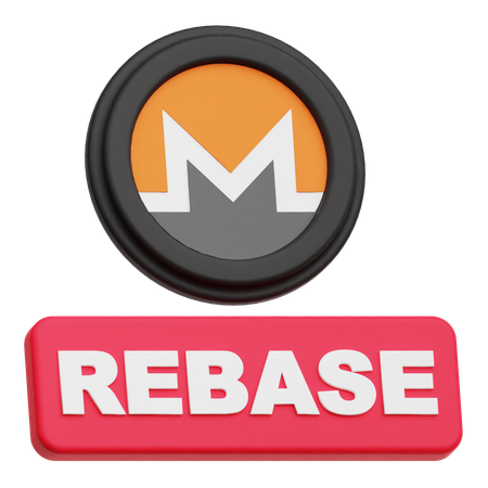 Monero Rebase  3D Icon