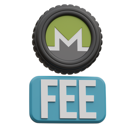 Taxa monero  3D Icon