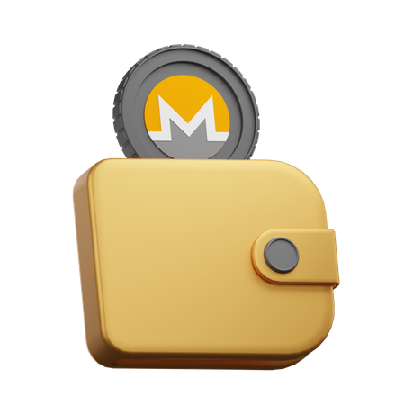 Monero Wallet  3D Icon