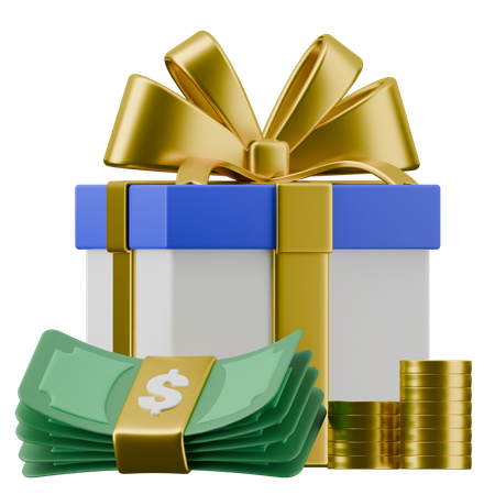 Monetary Gift  3D Icon