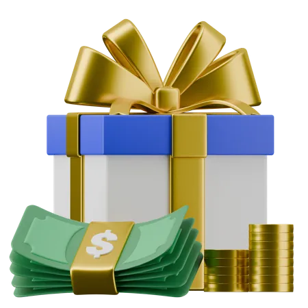 Monetary Gift  3D Icon