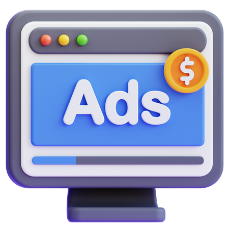 수익화  3D Icon