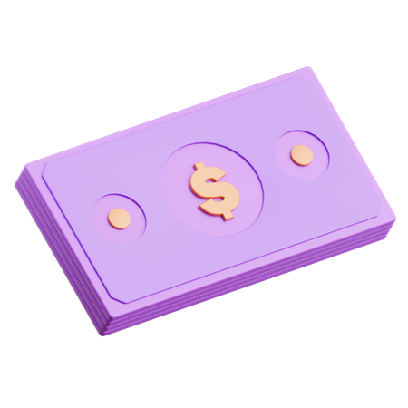 お金  3D Icon