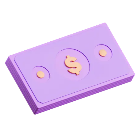 お金  3D Icon