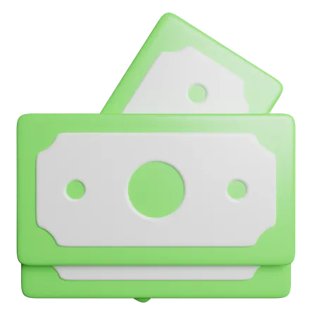 お金  3D Icon