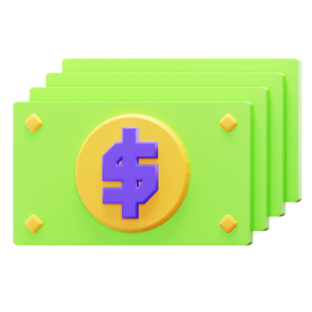 MONEY 2  3D Icon
