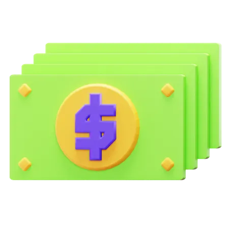 MONEY 2  3D Icon