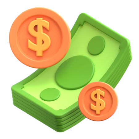 Money  3D Icon