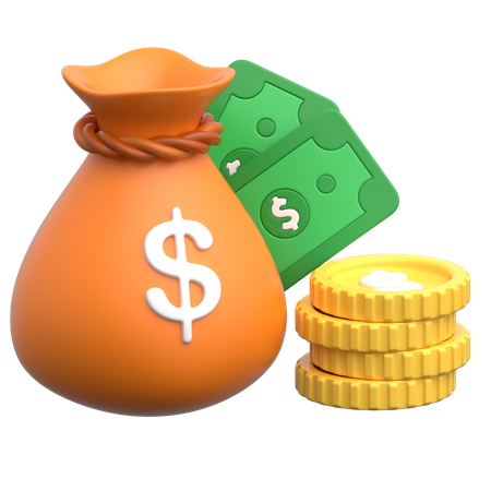 Money  3D Icon
