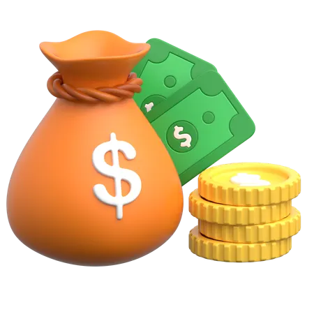 Money  3D Icon