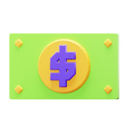 MONEY  3D Icon