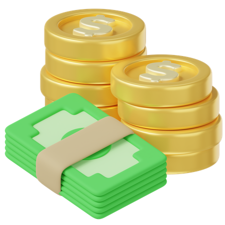 Money  3D Icon