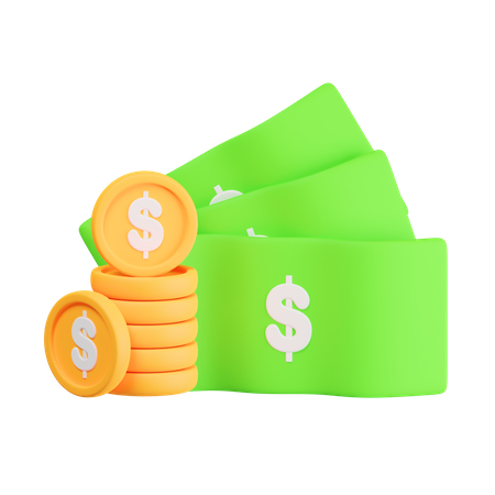 Money  3D Icon