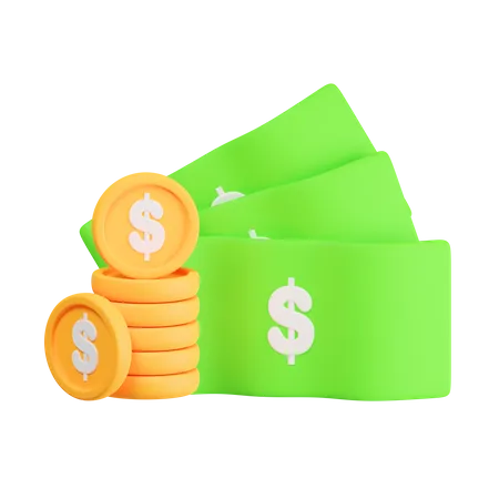 Money  3D Icon