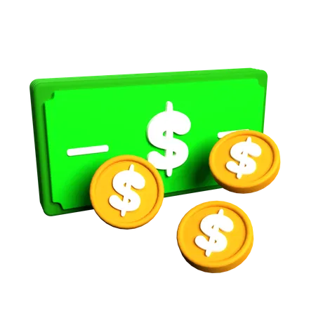 Money  3D Icon