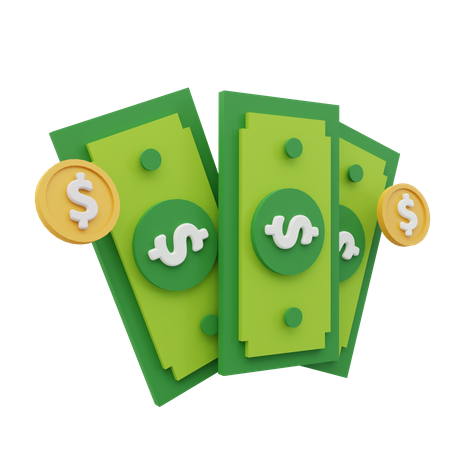 Money  3D Icon