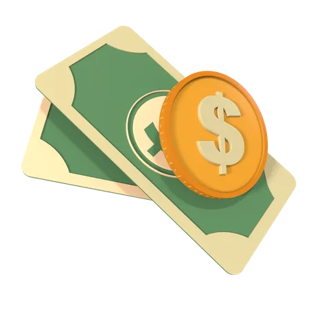 Money  3D Icon