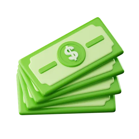 Money  3D Icon