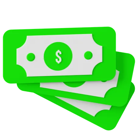 Money  3D Icon