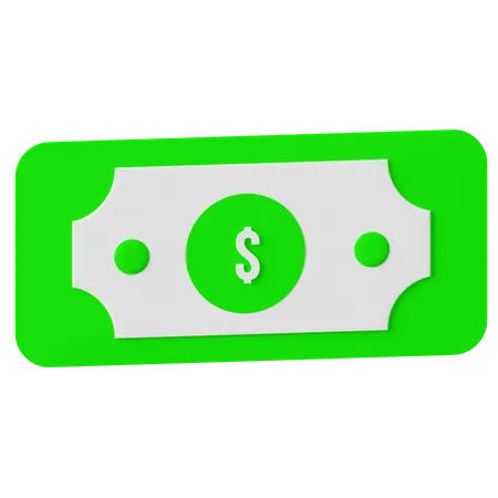 Money  3D Icon