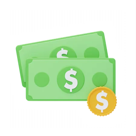 Money  3D Icon