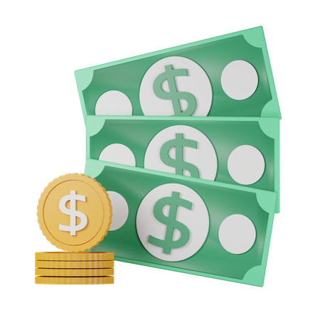 Money  3D Icon