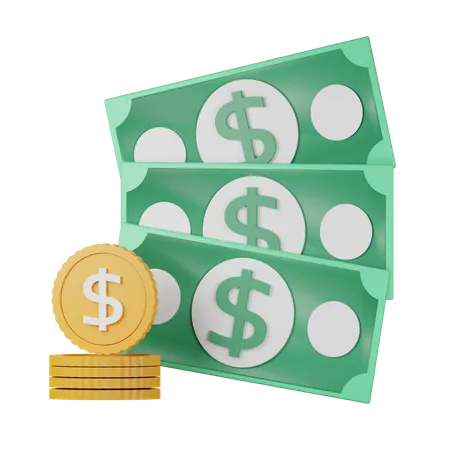 Money  3D Icon