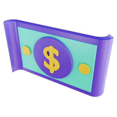 Money  3D Icon