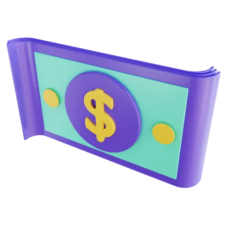 Money  3D Icon