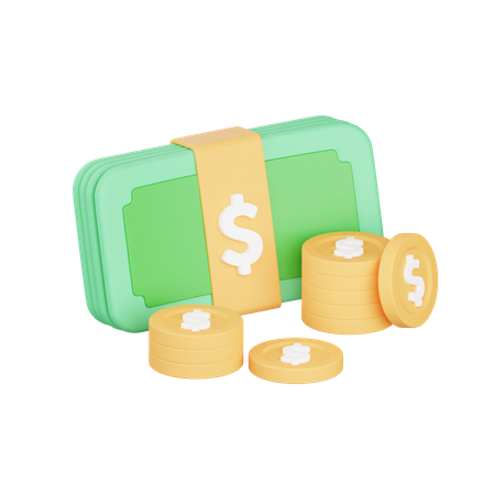 Money  3D Icon