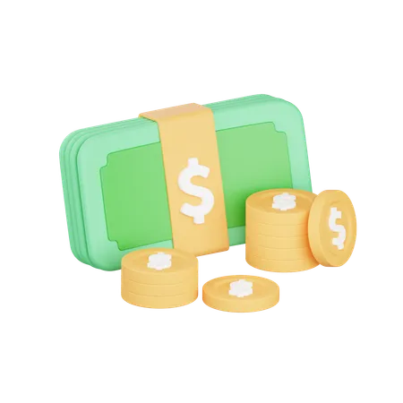 Money  3D Icon