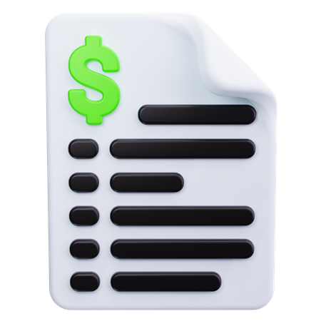 Money  3D Icon