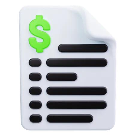 Money  3D Icon