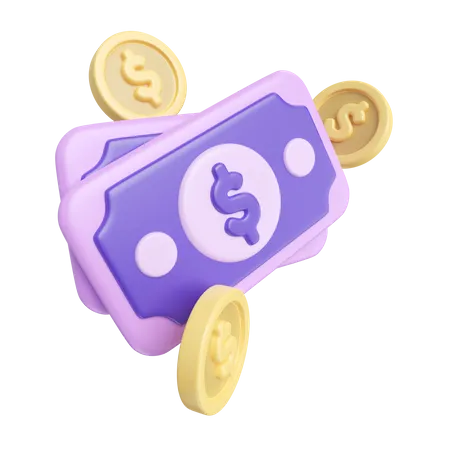 Money  3D Icon