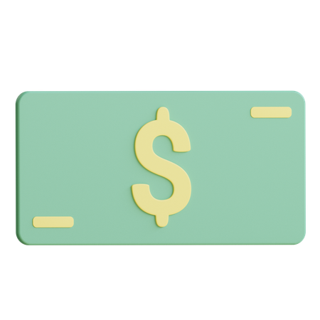 Money  3D Icon