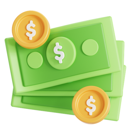 Money  3D Icon