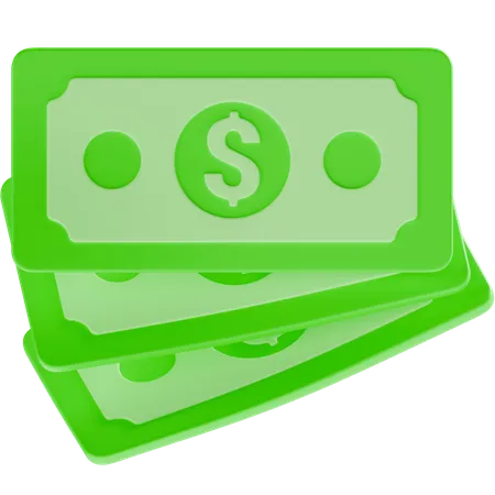 Money  3D Icon