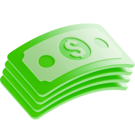 Money  3D Icon