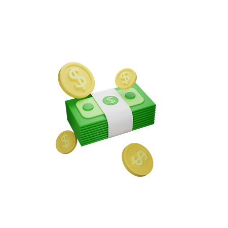 Money  3D Icon